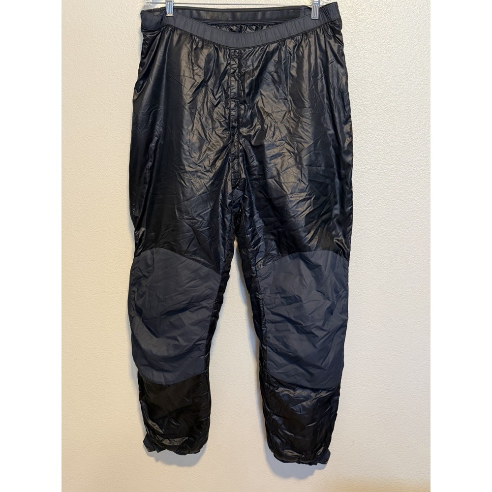 Patagonia Pants Mens sz.XL Black MICRO Puff Pant Joggers Zip Up 84045F5